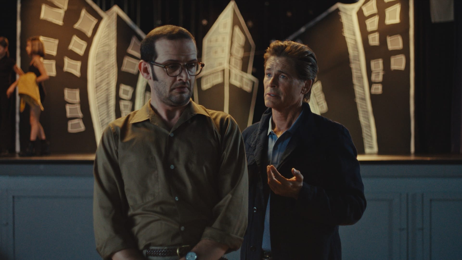 Will Brill and Rob Lowe in The Musical.